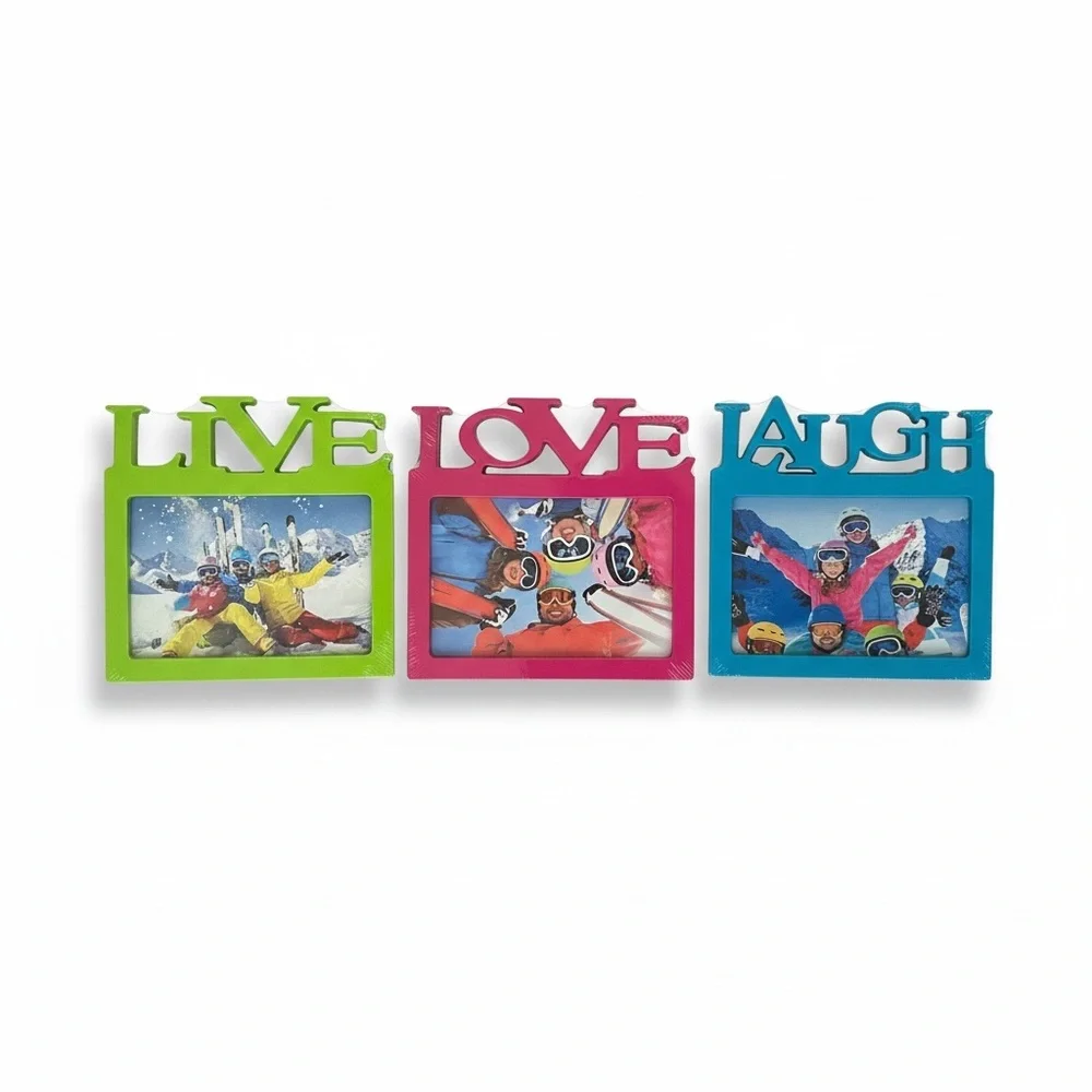 Colorful Inspirational Picture Frame Set